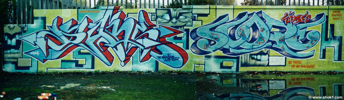 Dare Square graffiti