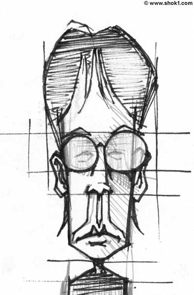 3d graffiti sketch. the German 3D graffiti