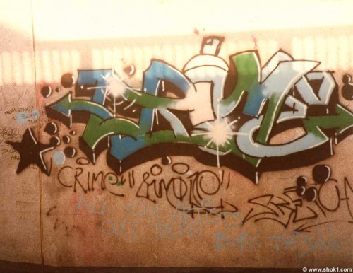 First SHOK-1 Spraypainting First SHOK-1 Spraypainting