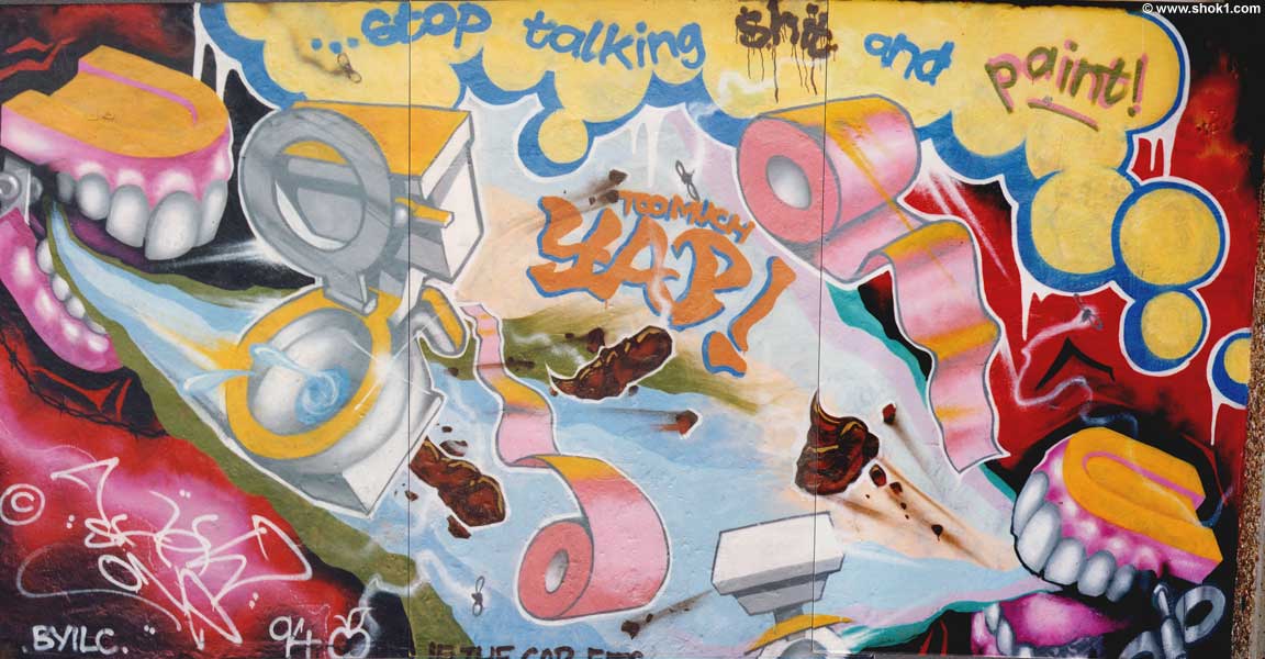 Stop talking shit and PAINT! Stop talking shit and PAINT!