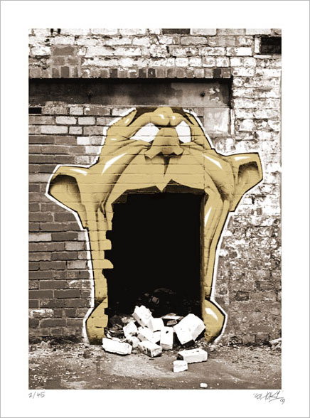 SHOK-1 Greed noir silkscreen